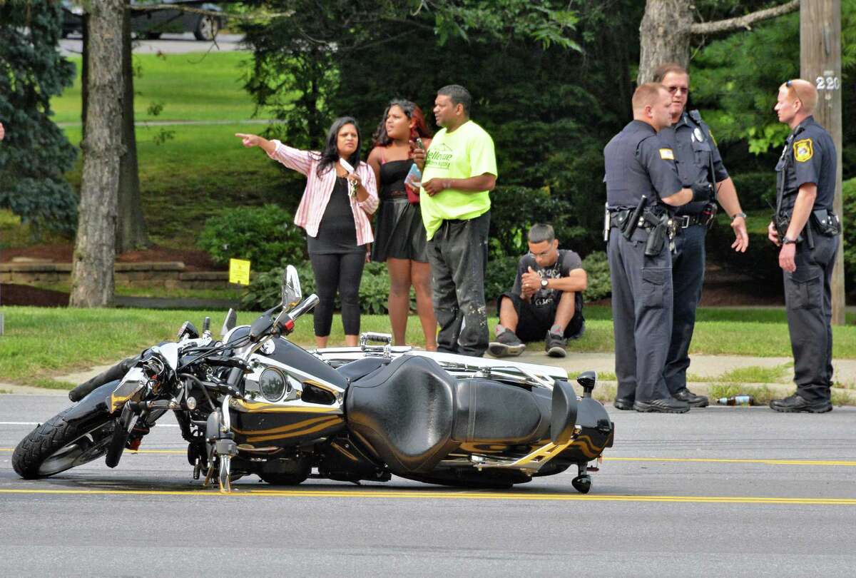 Car, motorcycle collide in Niskayuna