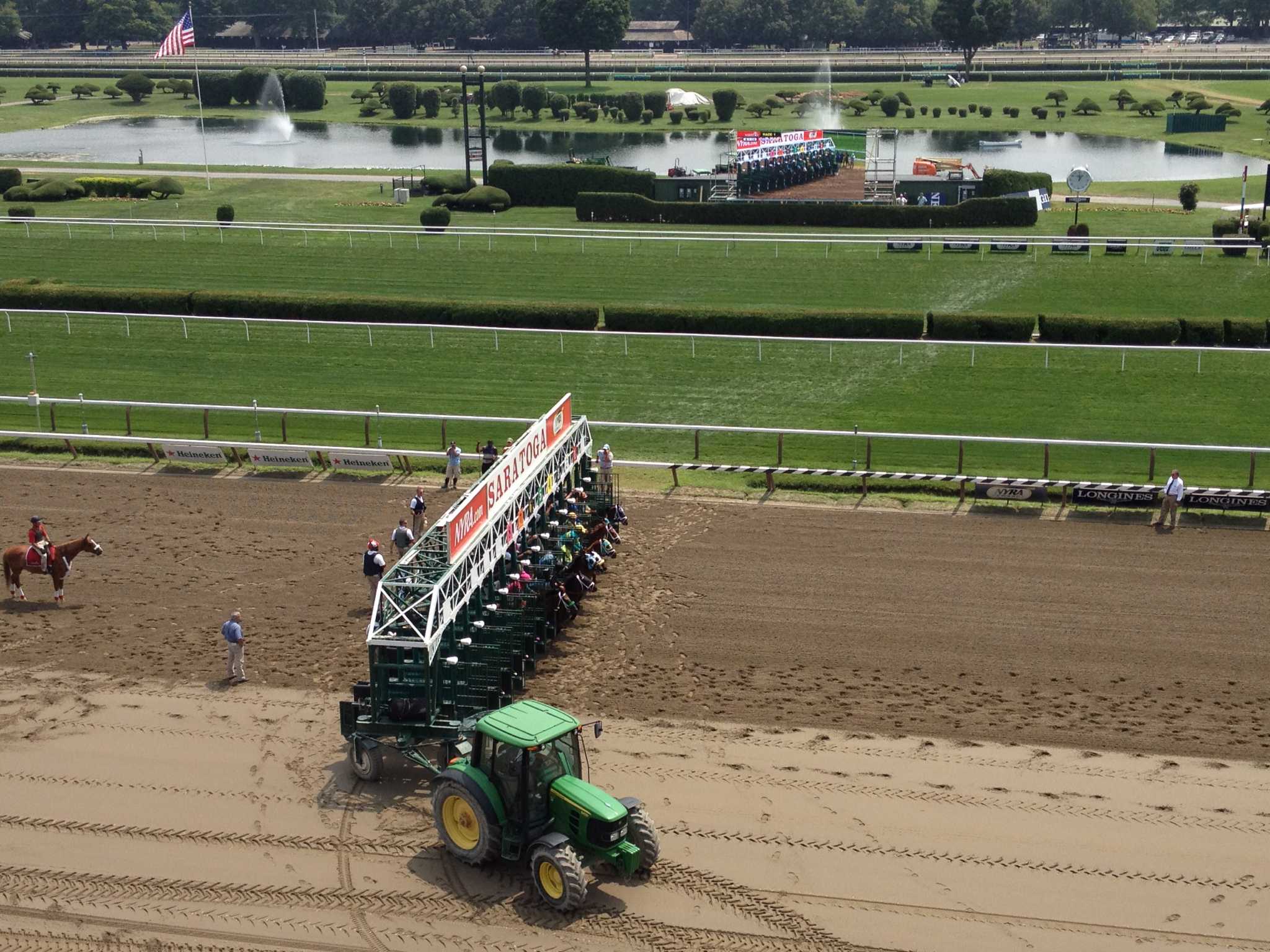 Postcard from Saratoga Race Course