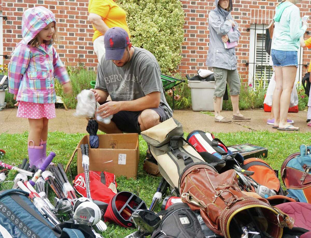 Many people might call it a yard sale or a garage sale, but around here when you sell your old stuff in the front yard, you're having a tag sale.