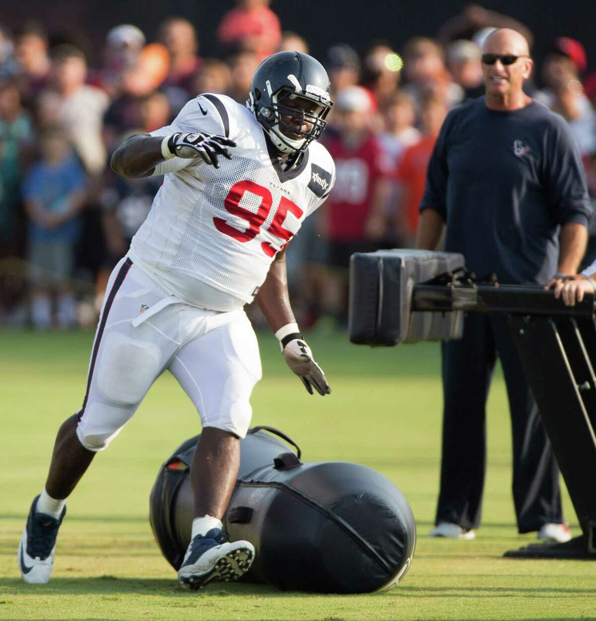 Texans' Powe has earned his name, and you won't forget it