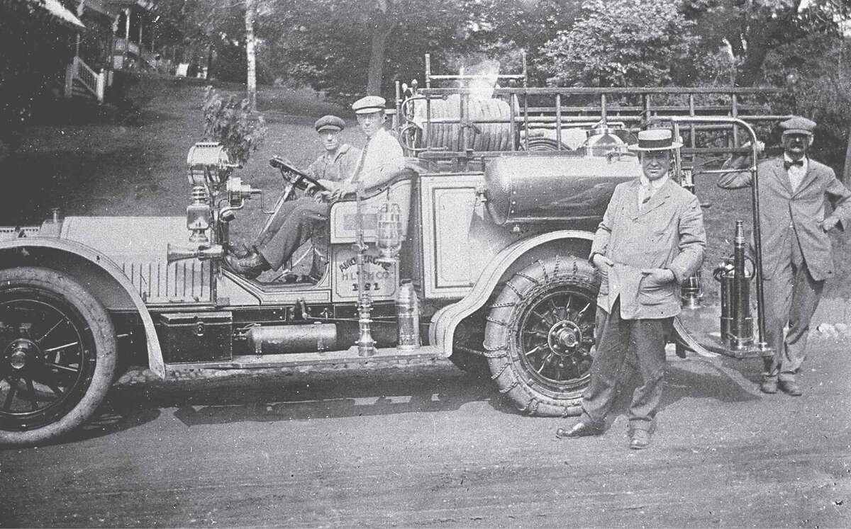 Greenwich Fire Department Members of the Amogerone Fire Co. No. 1 (circa 1924).