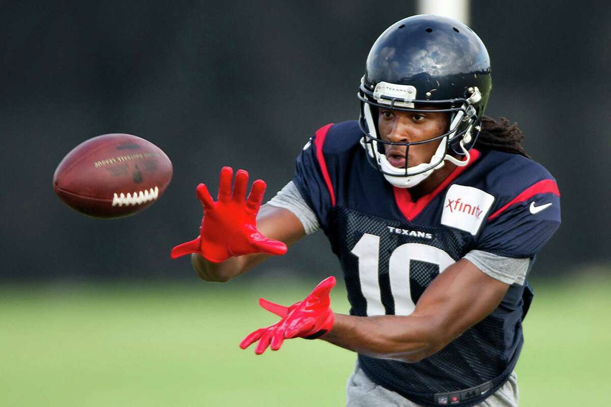 Always able to make spectacular plays, wide receiver DeAndre Hopkins is concentrating on being consistent in order to avoid the valleys that were part of an up-and-down rookie season.
