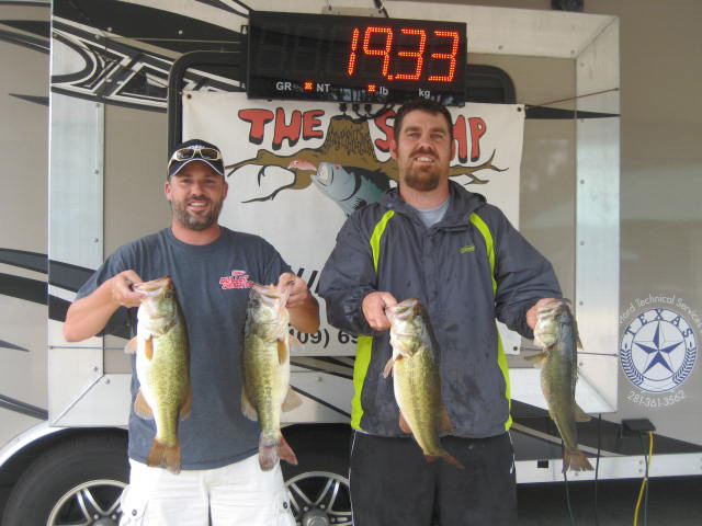 Morton & Taylor champion Anglers Quest team season finale on Sam Rayburn