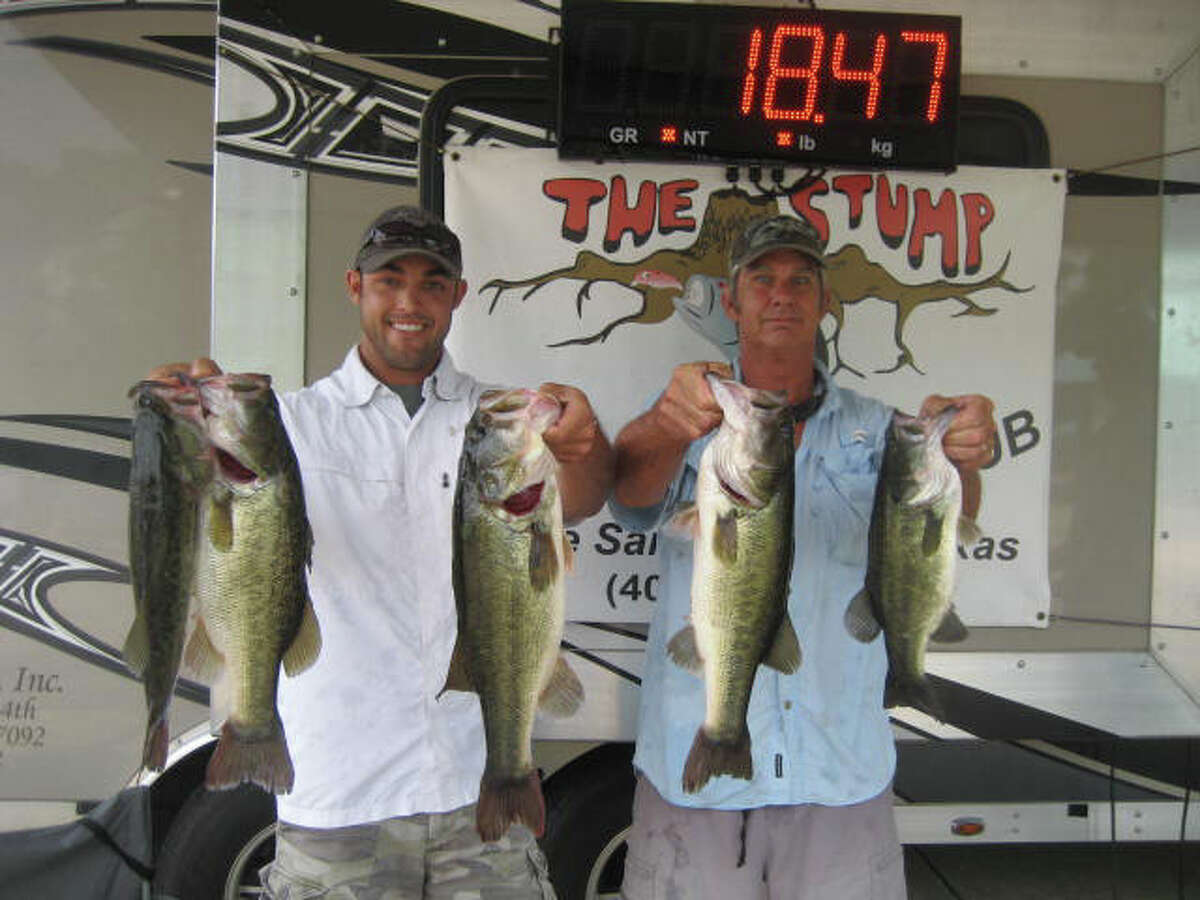 Morton & Taylor champion Anglers Quest team season finale on Sam Rayburn
