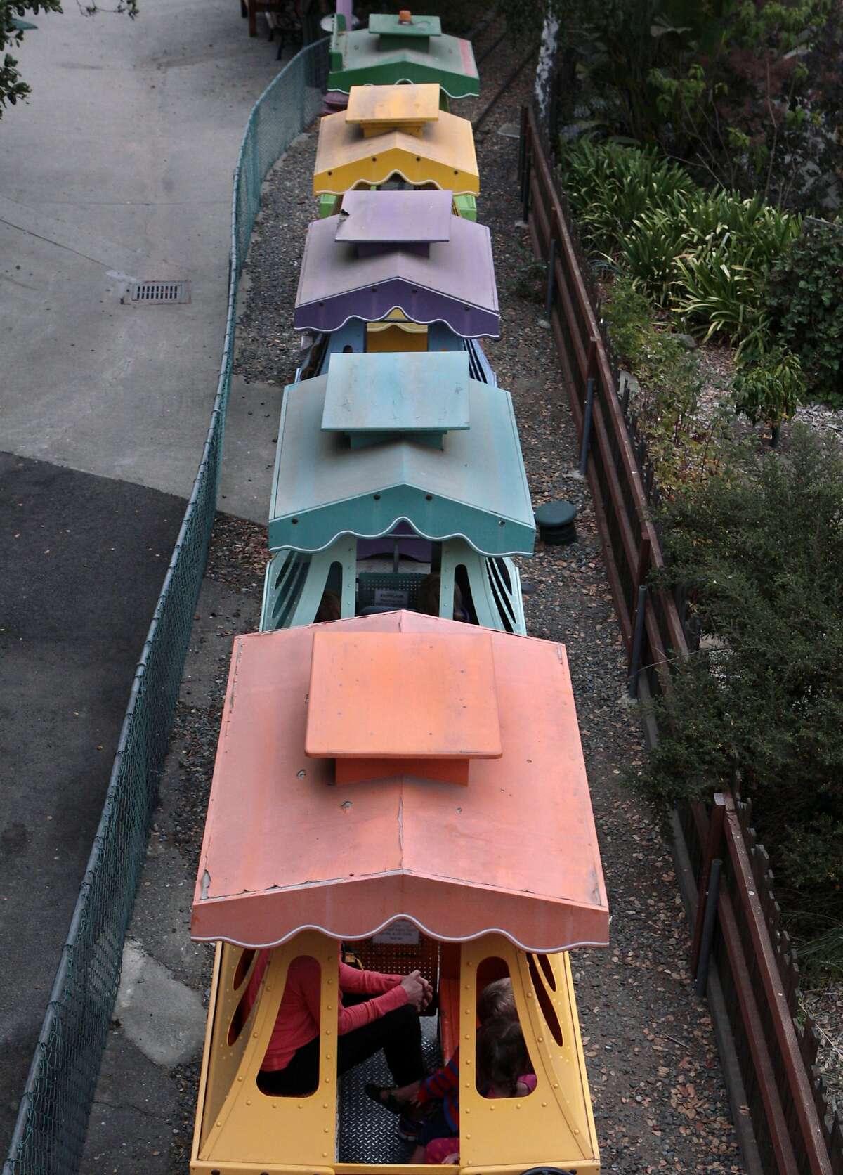 Decades of miles and smiles for Fairyland's Jolly Trolly