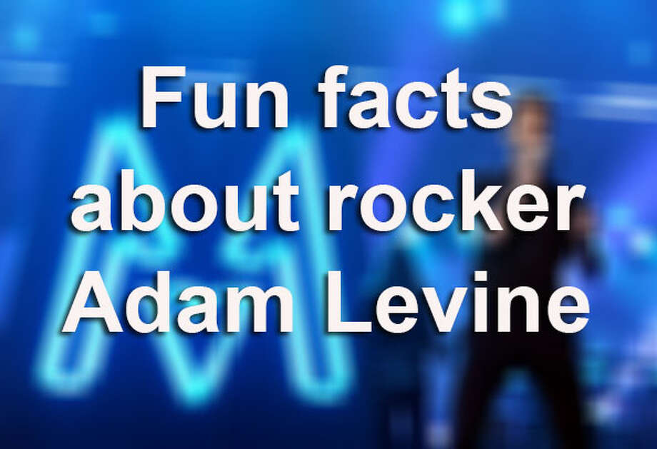 Fun Facts About Rocker Adam Levine San Antonio Express News