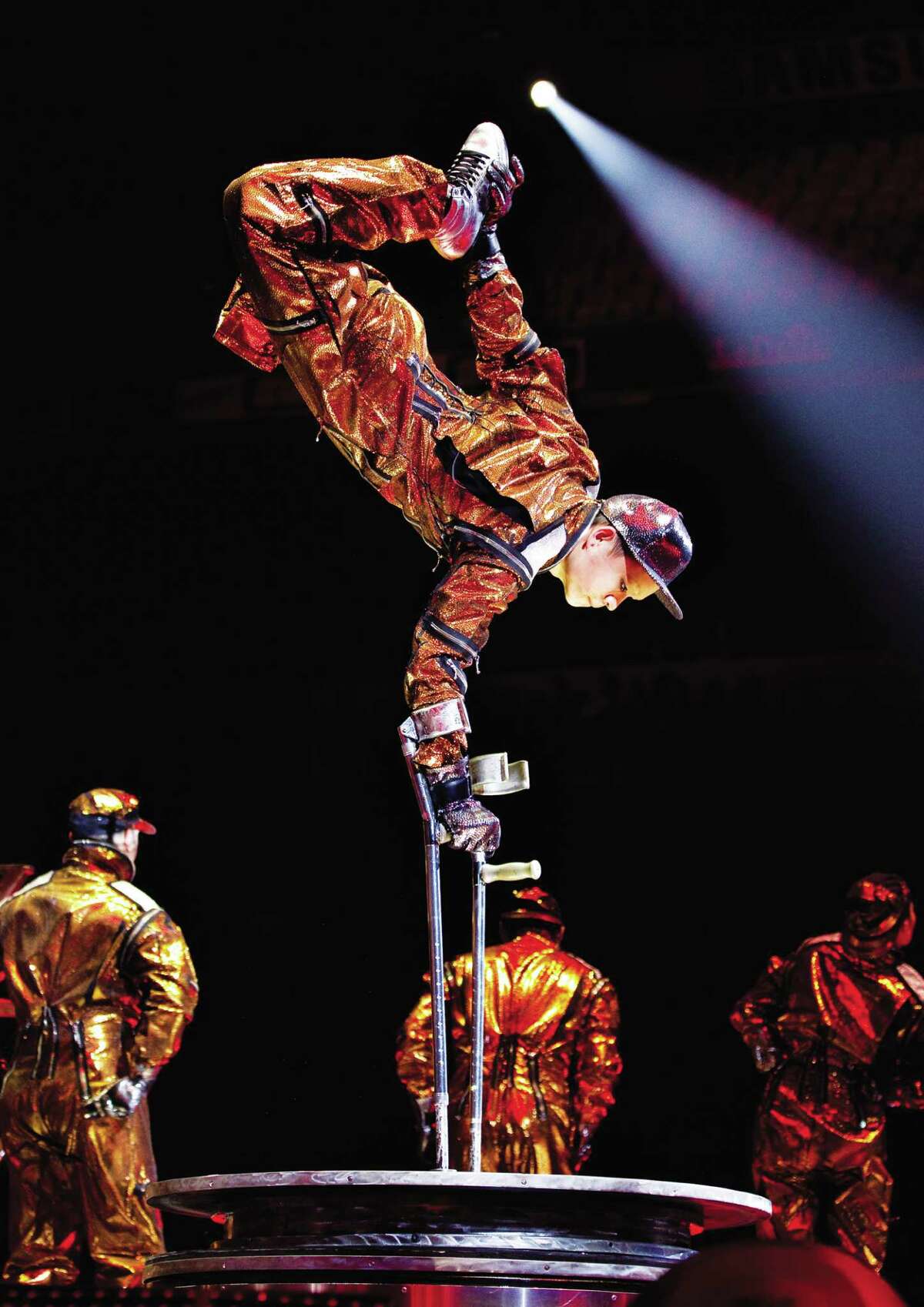 Michael Jackson LIGHT UP WHITE GLOVE Cirque Du Soleil One Show Bling Costume 