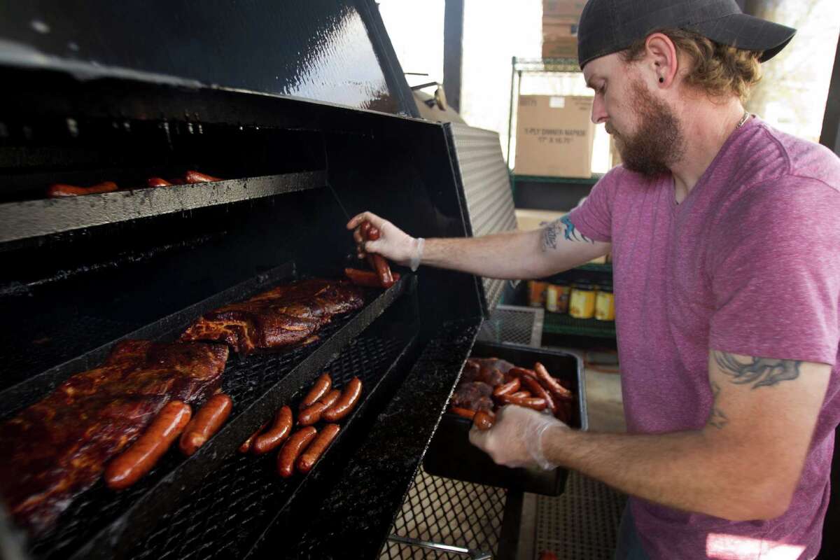 Barbecue pits are often a telltale sign of the barbecue inside