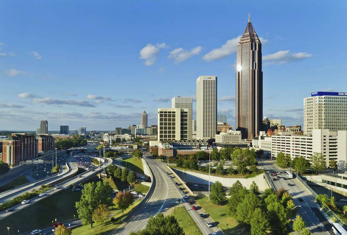 Atlanta, Georgia  Number of days above 90 degrees Present: 43 2050: 87 2100: 124 Source: Climate Central