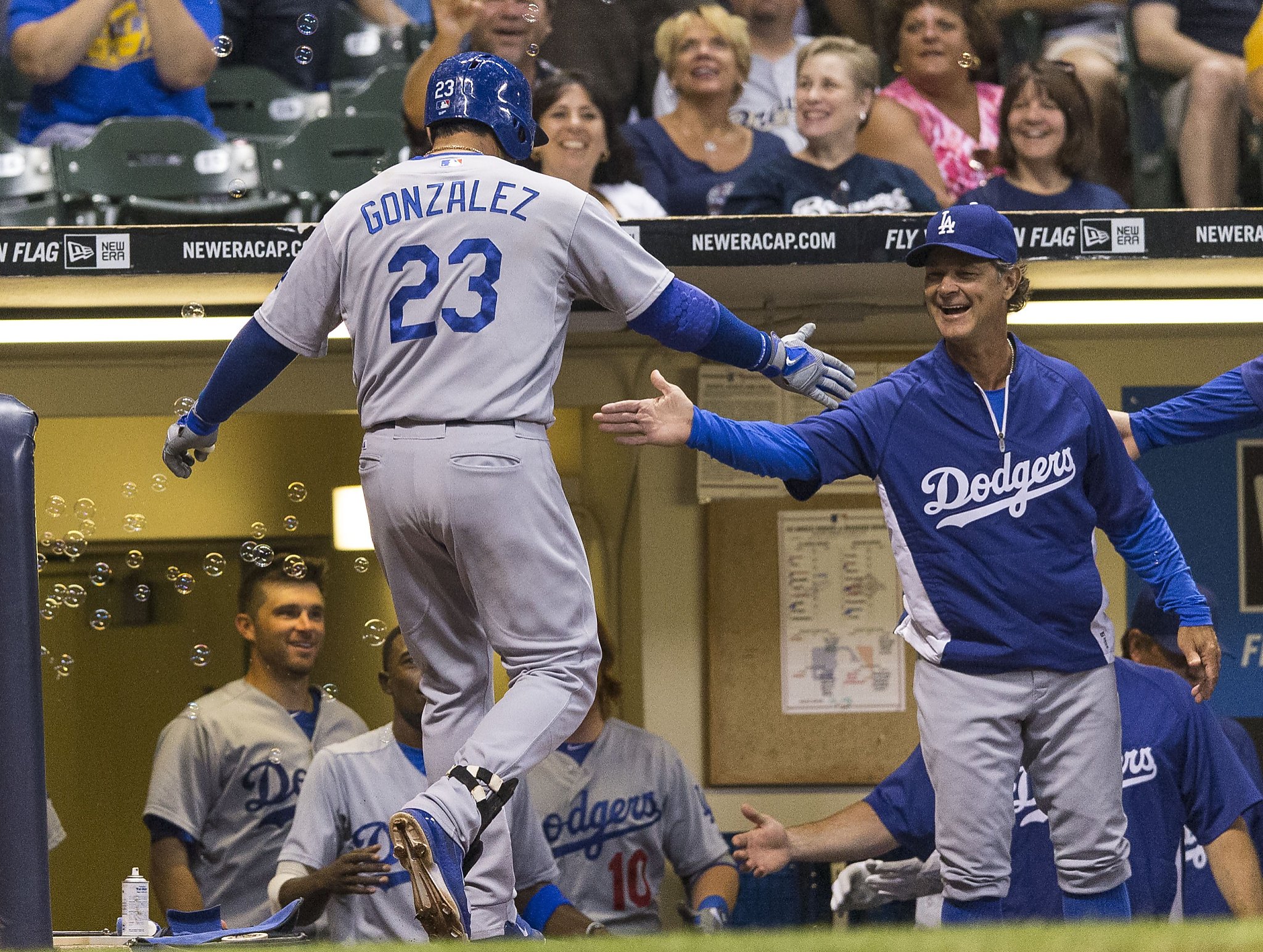 Bubbling over with ideas for dugout celebrations