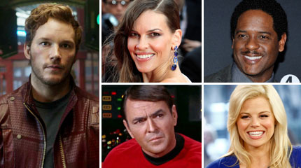 Celebrities from Seattle and Washington: Chris Pratt, Hilary Swank
