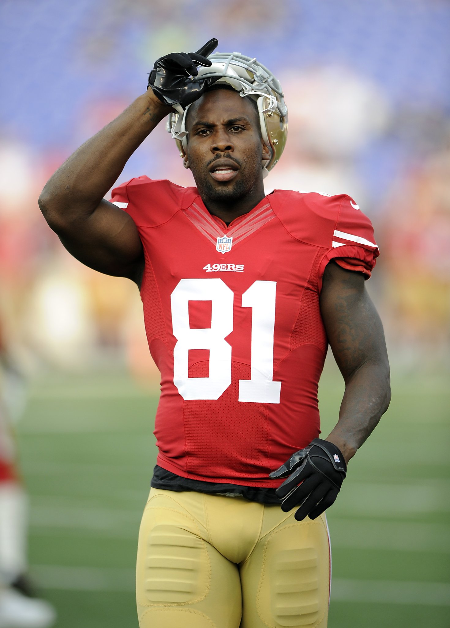 A year later, 49ers' Anquan Boldin returns to Baltimore