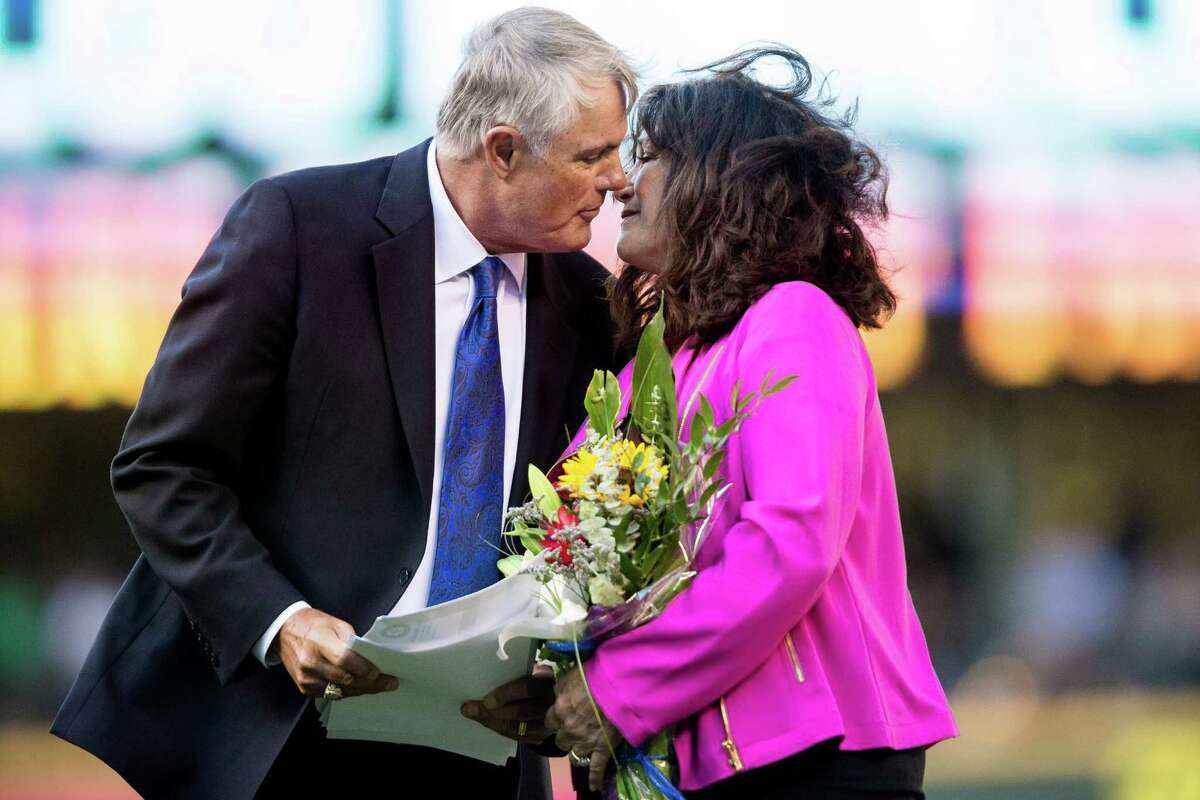 Lou Piniella inducted into the Seattle Mariners Hall of Fame