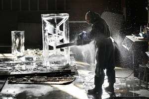 Ice sculptor's career lasts, even if creations don't