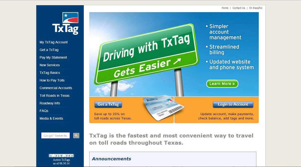 texas toll tag pay