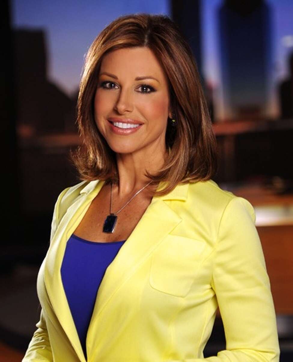 The official Dominique Sachse as news anchor for KPRC in 2013. 