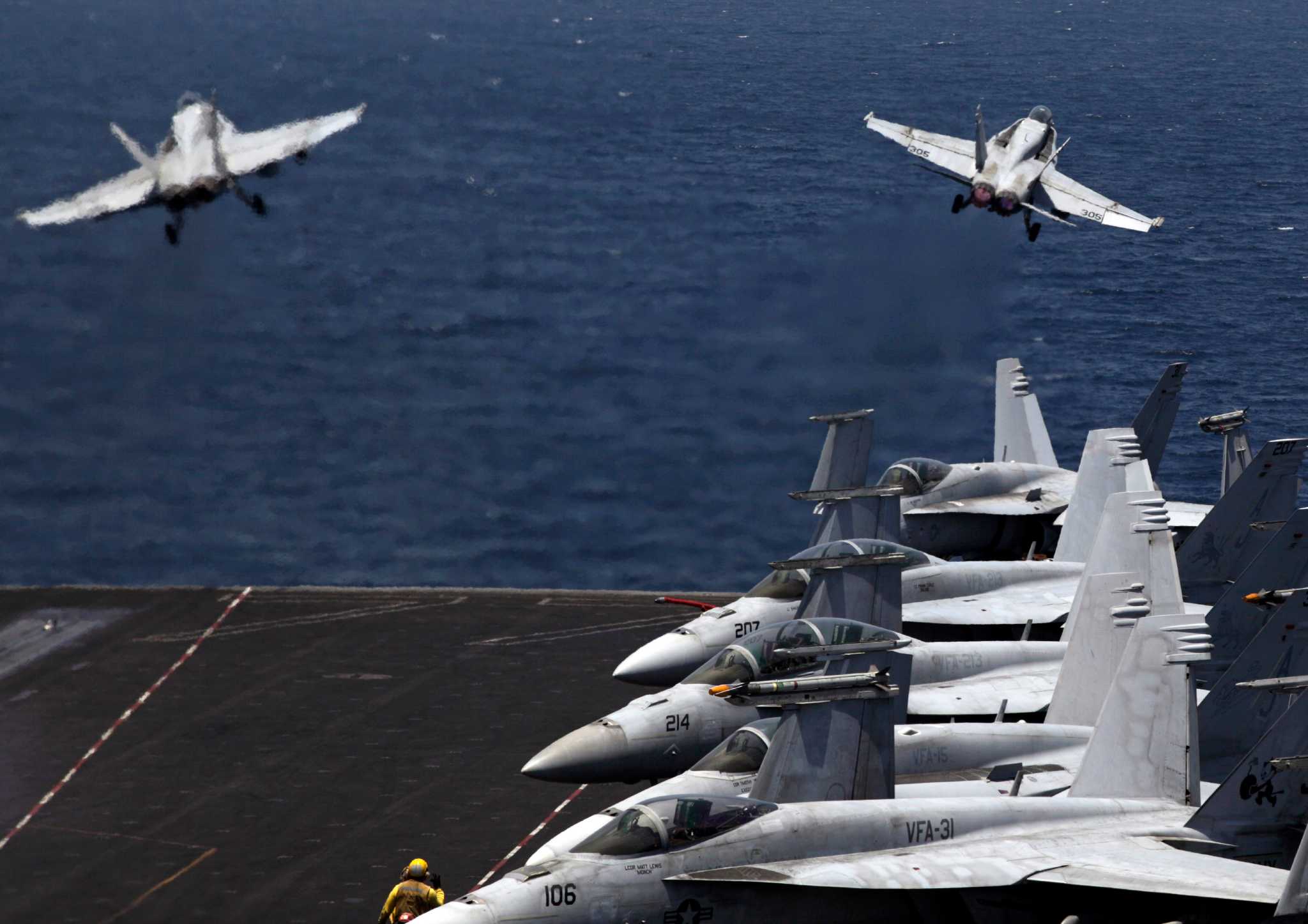 On An Aircraft Carrier, 'I Stuck Out Like A Hitchhiker's Thumb'