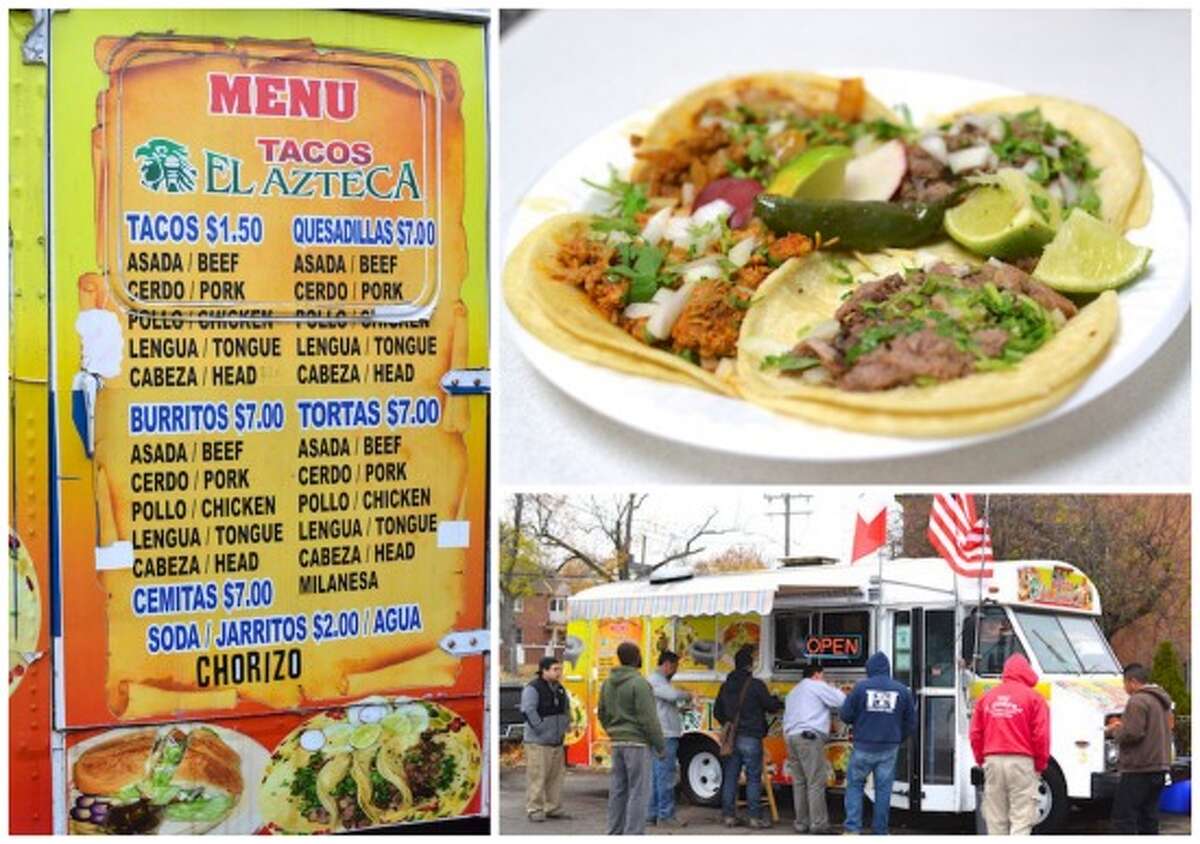 tacos al carbon food truck menu