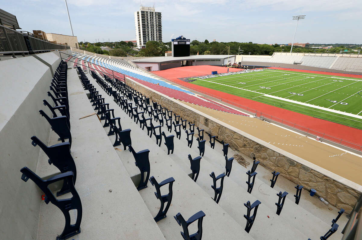 Upgrades to historic Alamo Stadium nearly done
