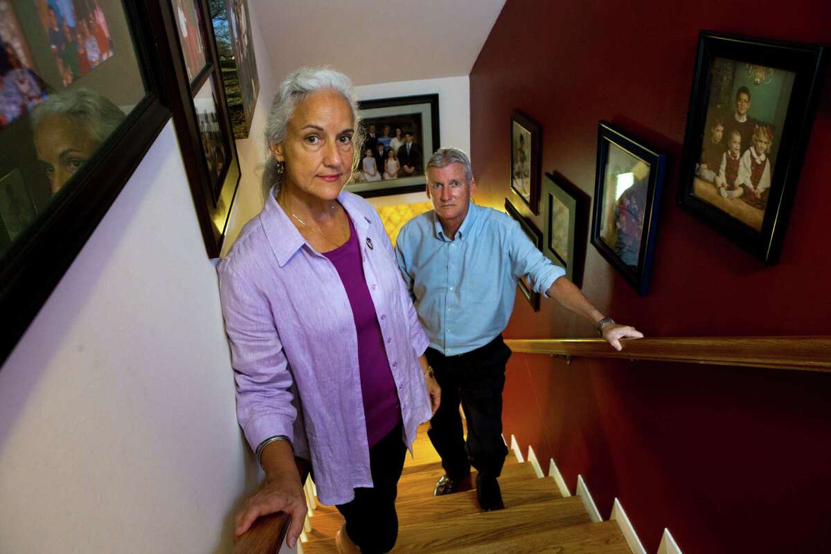 Each time Debra and Marc Tice pass the family photos lining their stairs, they think of their missing son.