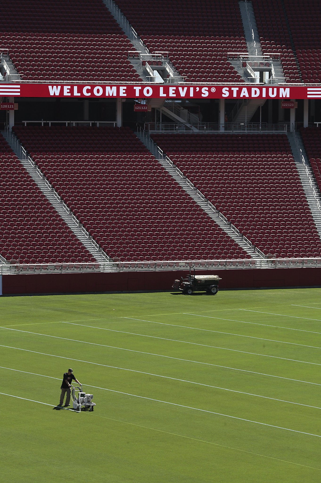 49ers Levi's Stadium Team Store, Fan Walk, and Levi's Stadium August 15,  2014 