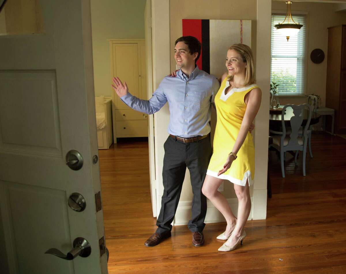 Hunter and Jennifer Wright have welcomed renters into their home for a night or weekend by using the web service Air BnB. The Wrights who own a home inside the north loop have had good experiences renting out there home through Air BnB. (Billy Smith II / Houston Chronicle)