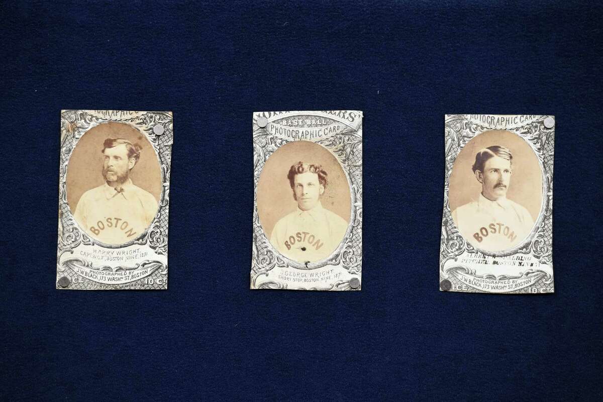 A collection of 1870s Boston baseball memorabilia was appraised at $1 million on the PBS series "Antiques Roadshow."