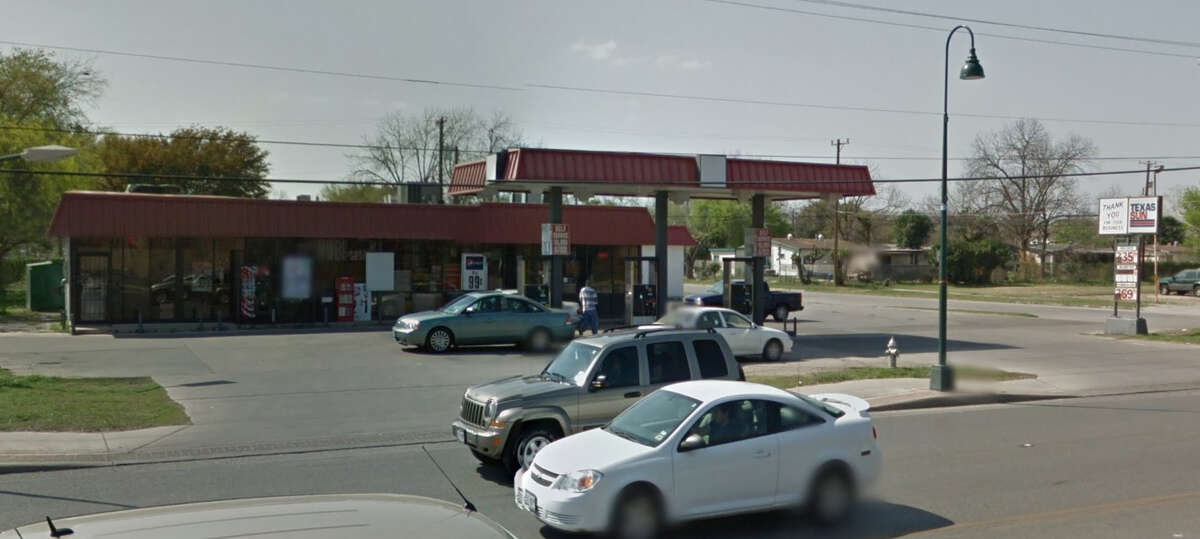 Texas Sun convenience store, 3263 Roosevelt Ave., across the street from Mission San José, sold a $15.75 million jackpot winning ticket Saturday night, Aug. 16, 2014.