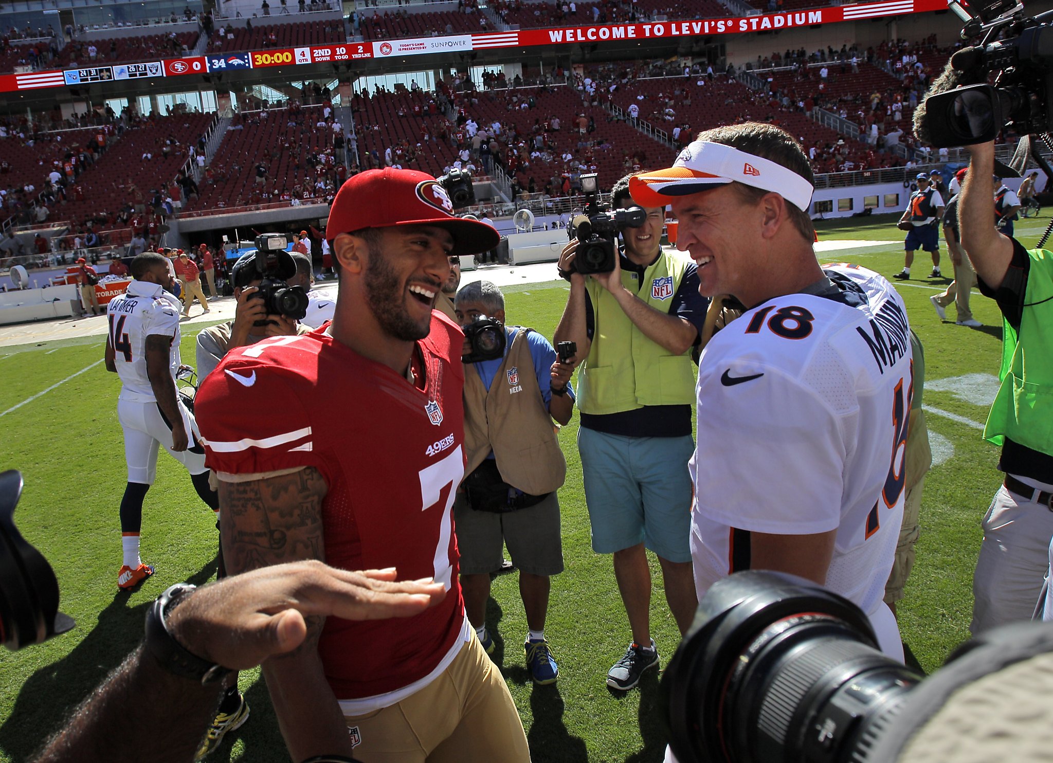 49ers throttled by Broncos in exhibition debut at Levi's Stadium