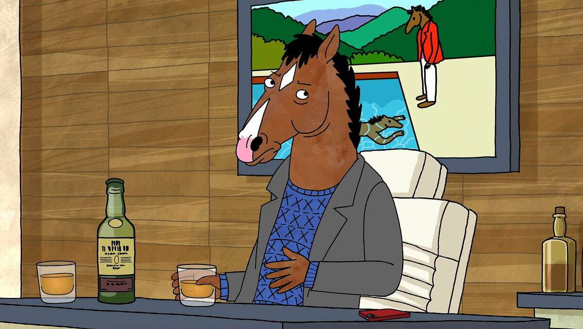 BoJack (voiced by Will Arnett) in Netflix's "BoJack Horseman."