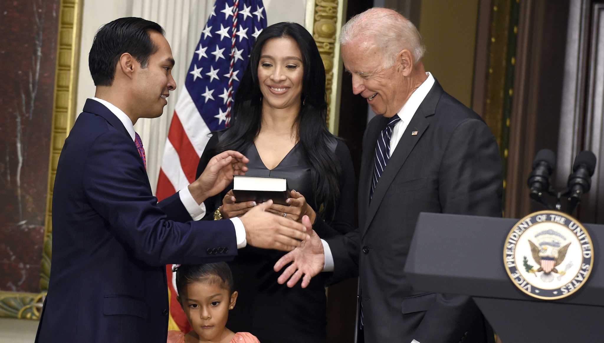 Biden swears in Castro as HUD secretary