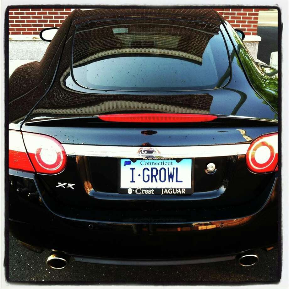 personalized vanity plate