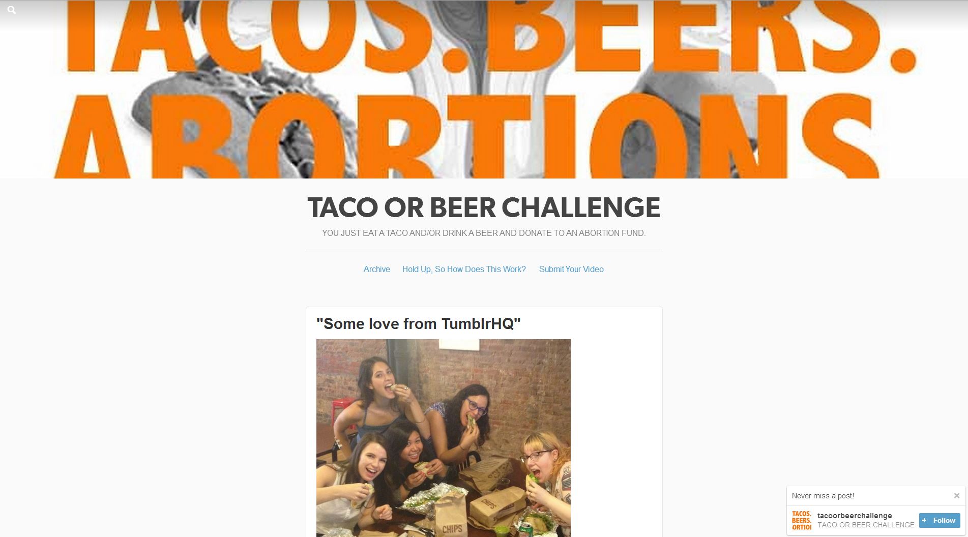 Fed up Texas abortion rights writer starts tacos, beer challenge