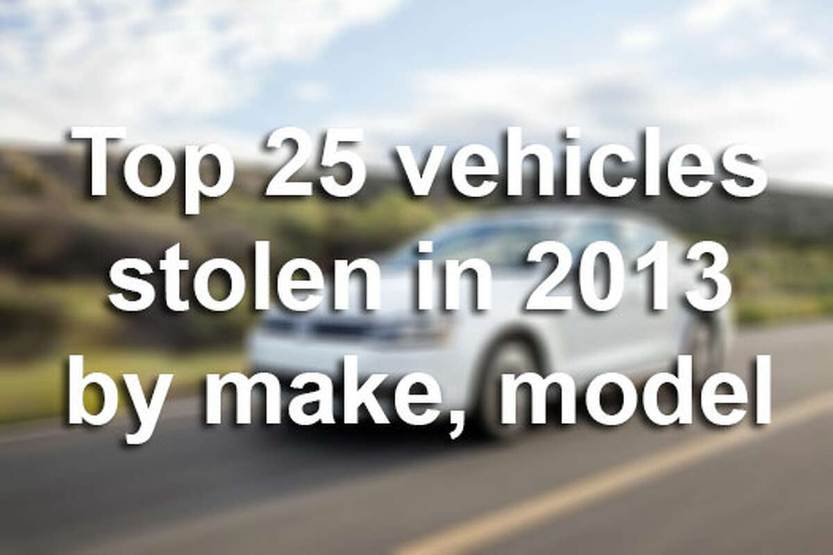 The National Insurance Crime Bureau has listed the most stolen vehicles in country and state, and the results are surprising. Click through the slideshow to see the 25 most stolen vehicles by make and model in the U.S. in 2013.