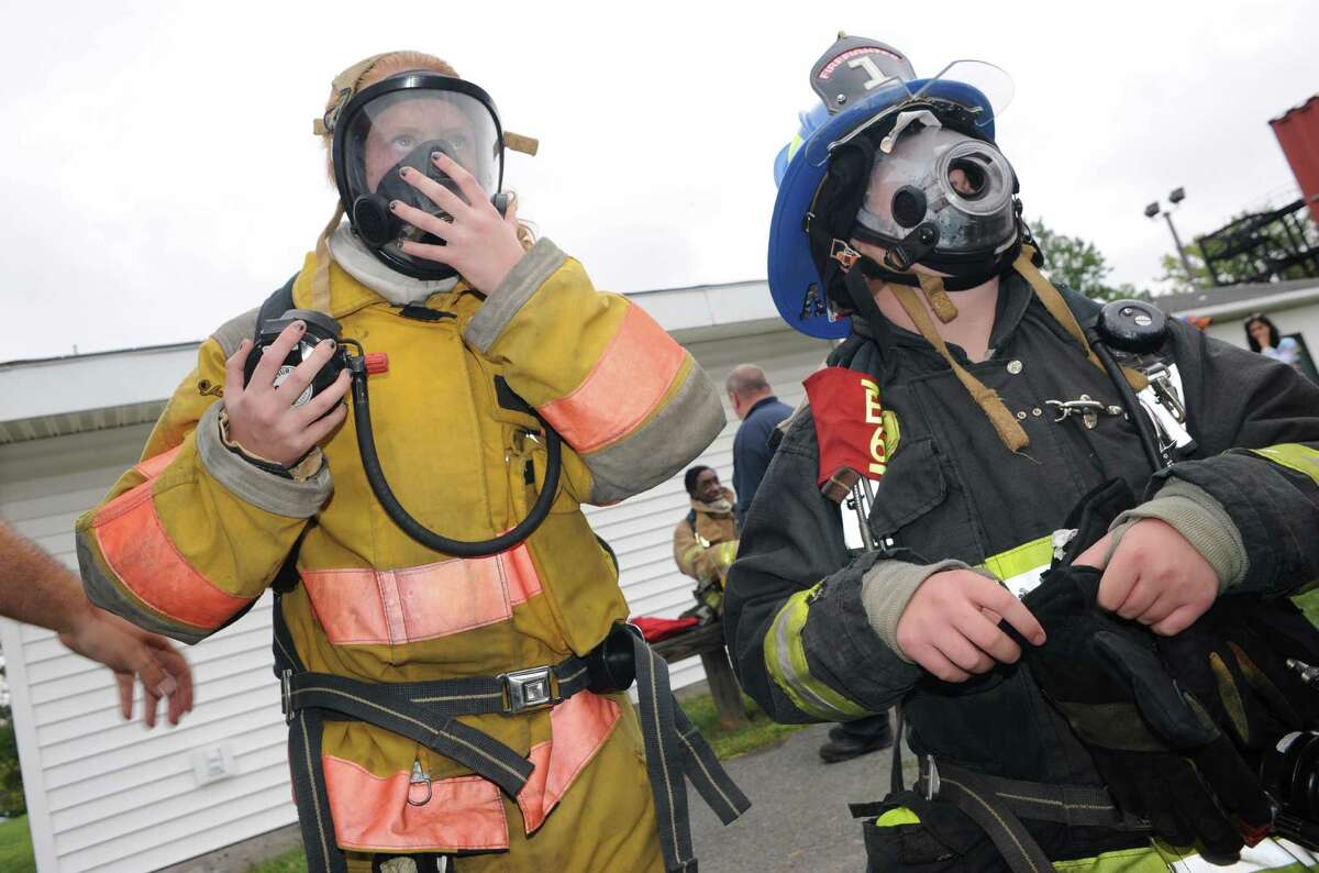 Youth firefighters learn special skills