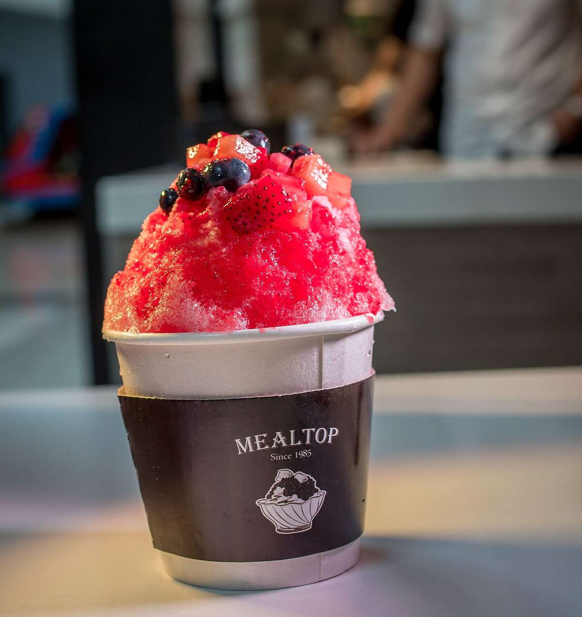 Mealtop's meltinyourmouth Korean shaved ice at Valley Fair
