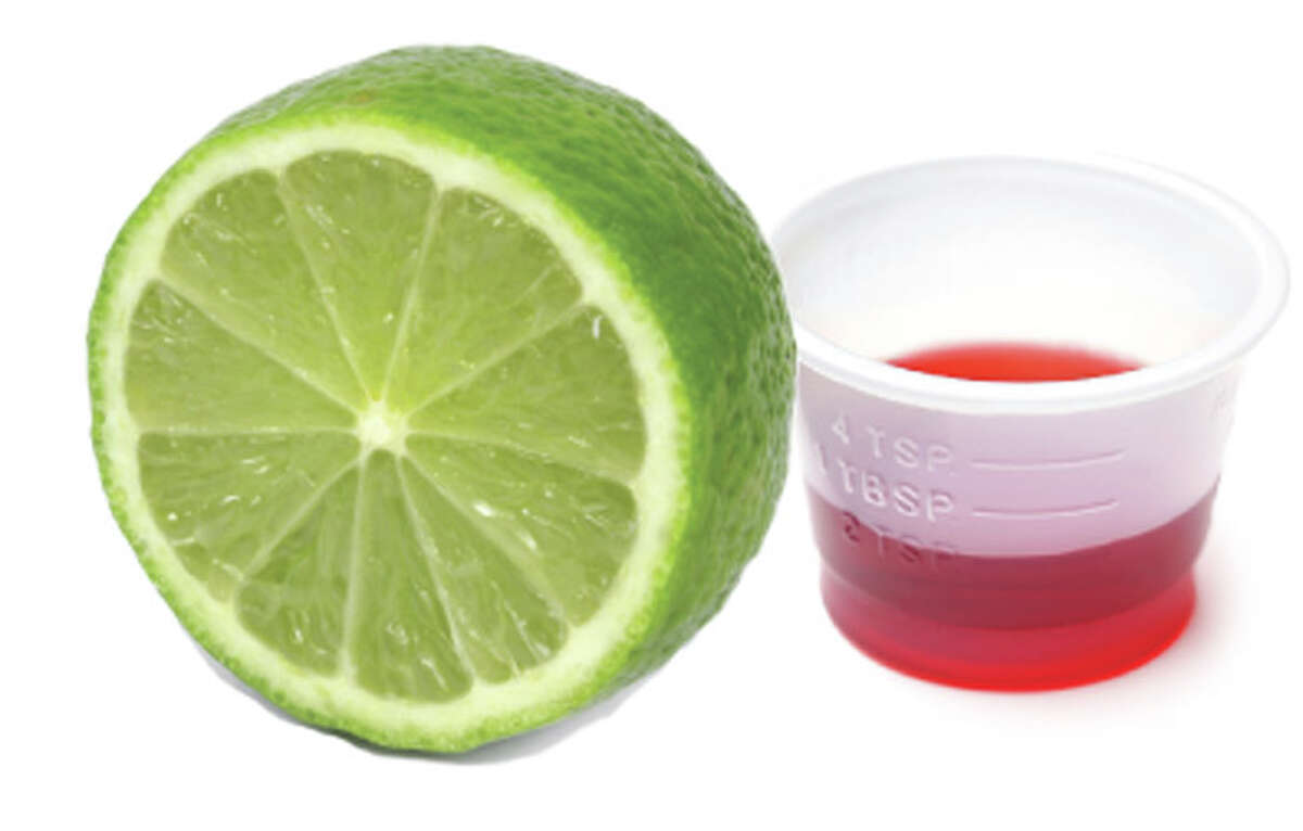 Limes and cough medicine Limes may block an enzyme that breaks down certain drugs, including the cough suppressant dextromethorphan. (Lime, MichaB Strzelecki/GettyImages; Cough Medicine, Jill Fromer/GettyImages)