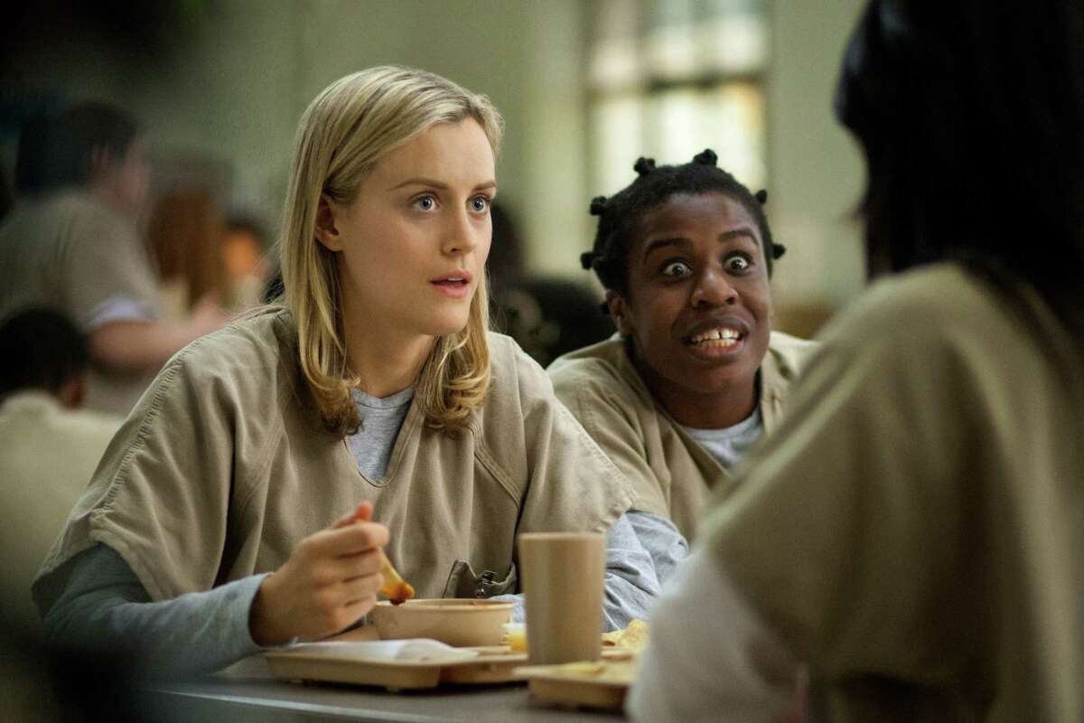 Netflix's hit show "Orange Is the New Black" is based off the memoir "Orange Is the New Black: My Year in a Women's Prison" by Piper Kerman. It can be found on Audiobooks.com and Amazon.com.