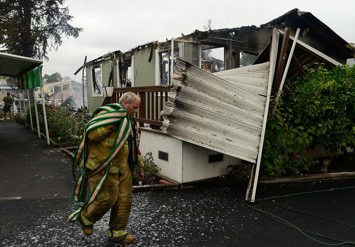 Napa damaged, more than 100 hurt in Northern California quake