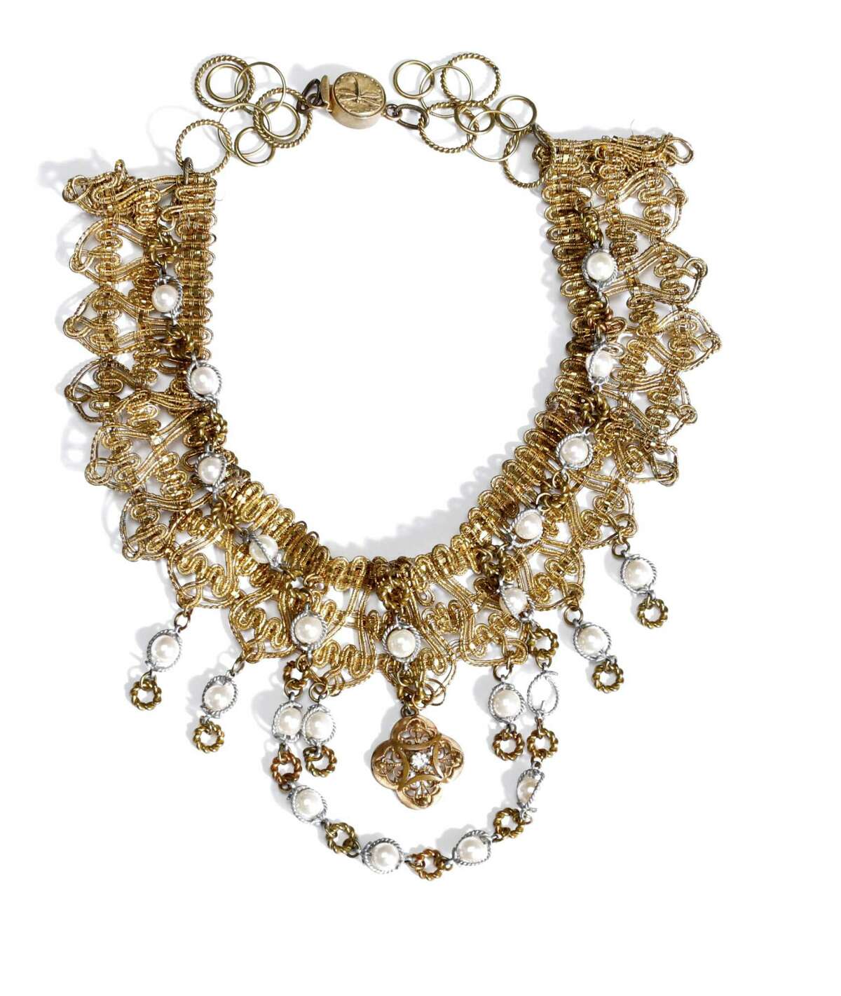 Wish List: Bedazzle at the ball in antique lace neckwear