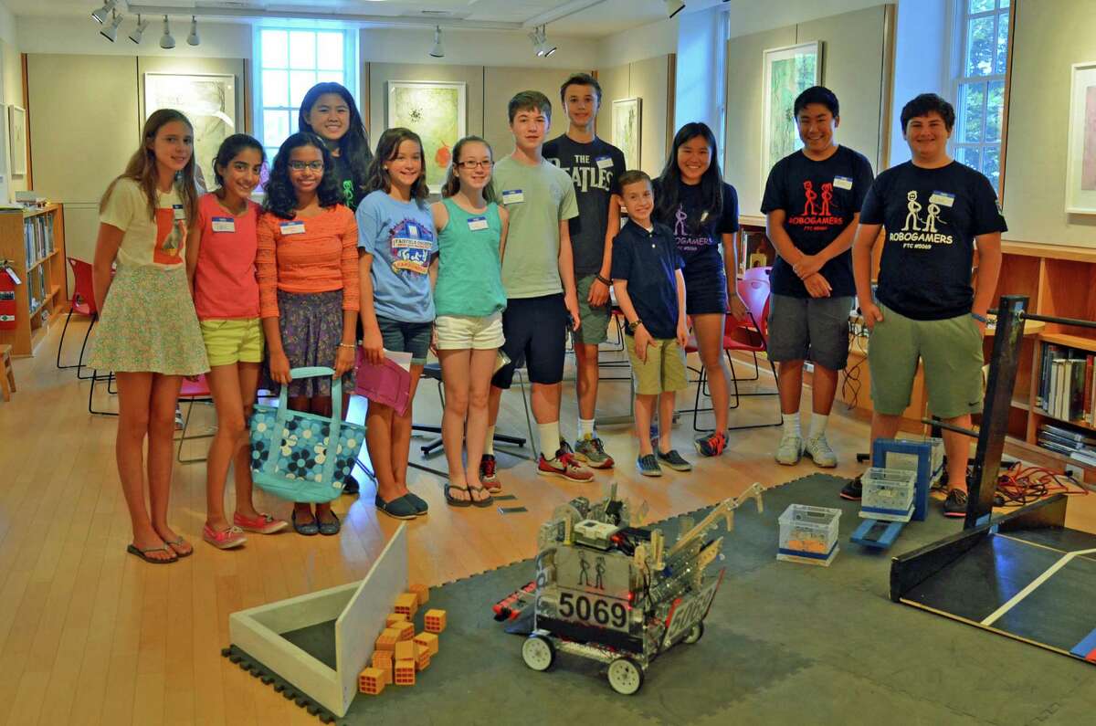 The eastern regional-based Robogamers Robotics Team recently brought to New Canaan Library its science, technology, engineering, art and math program.