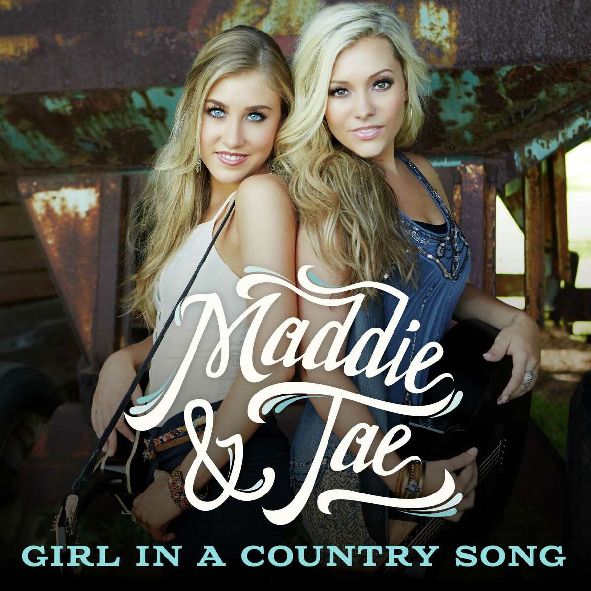 Cover art for "Girl in a Country Song" from Maddie & Tae.