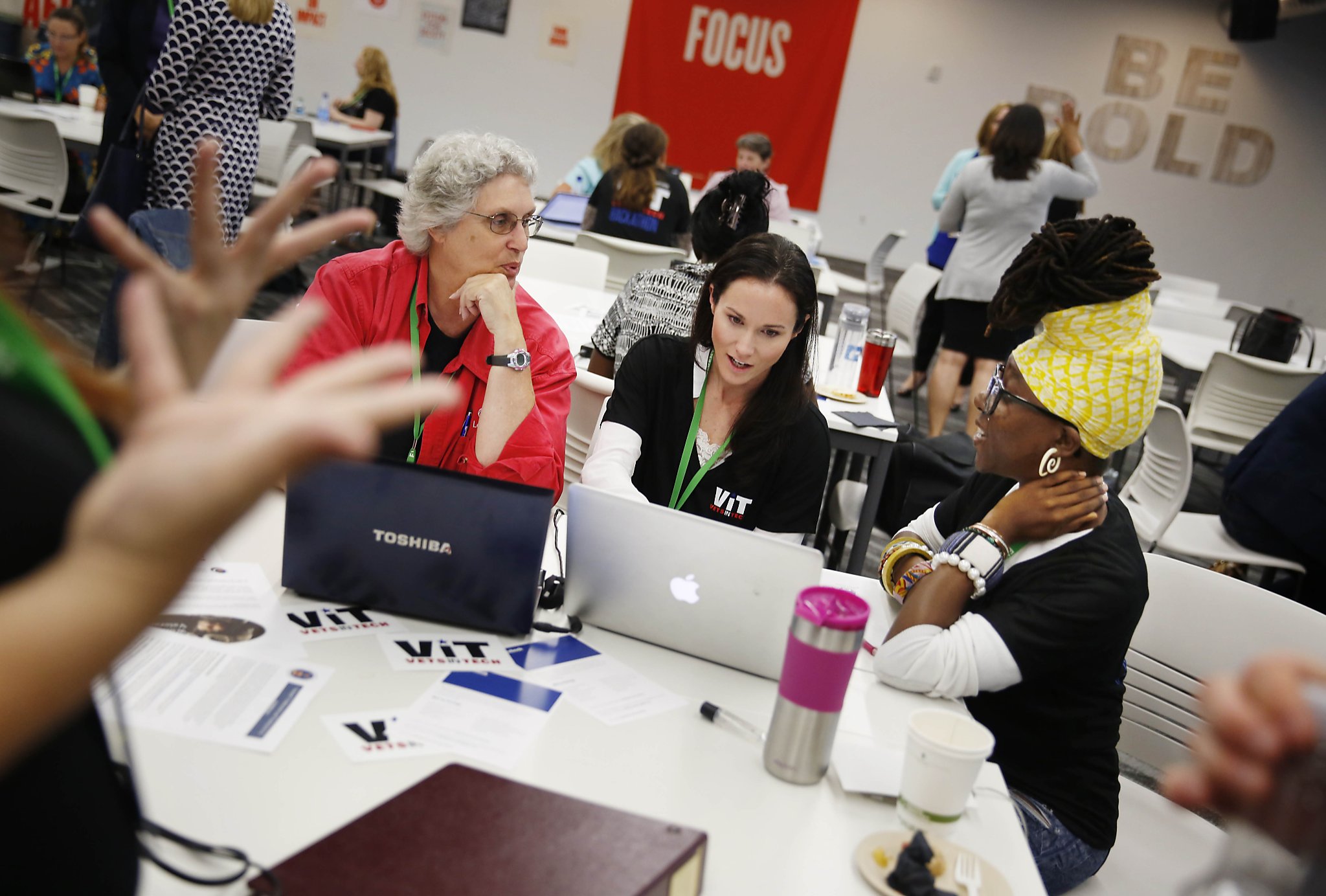 1st female veterans hackathon hosted at Facebook headquarters
