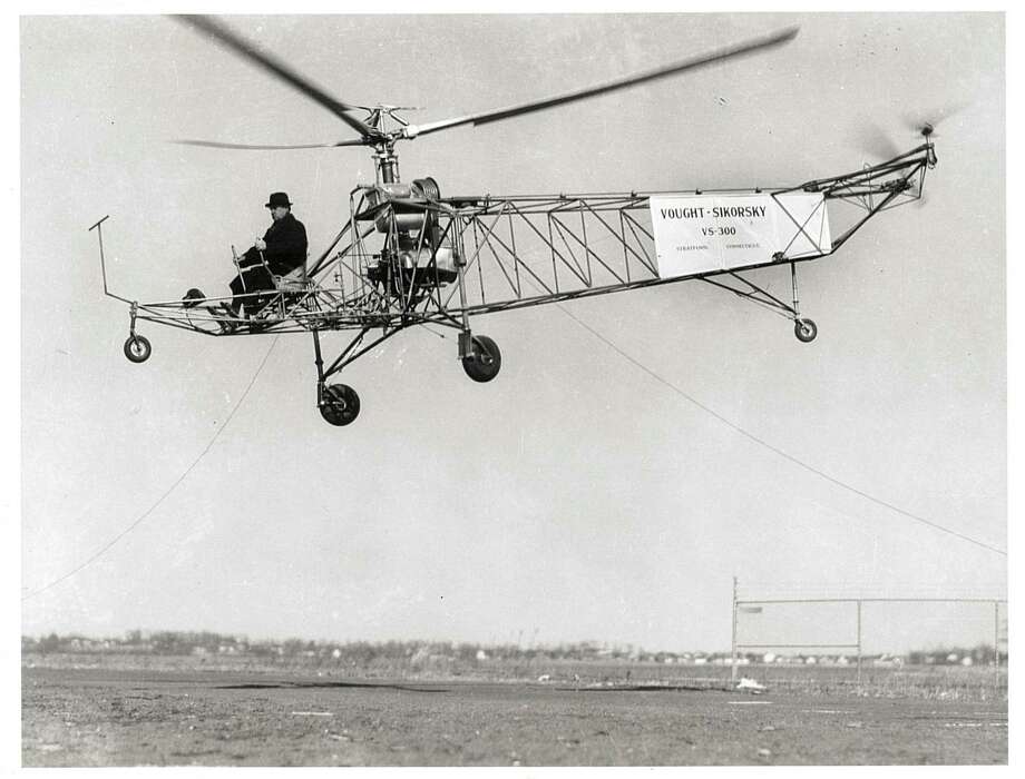 First Flight Of The VS-300 - Connecticut Post