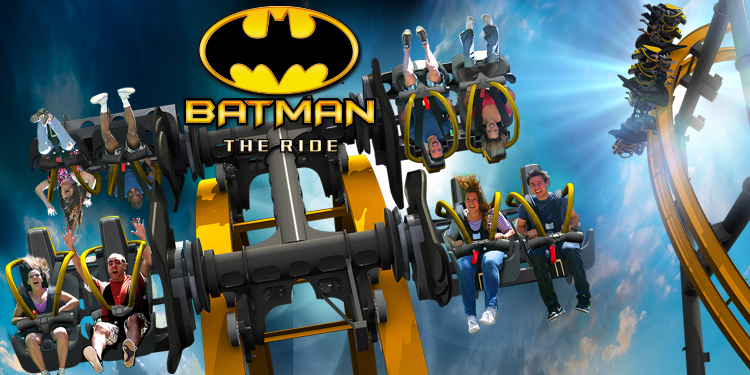 Batman: The Ride at Six Flags Fiesta Texas