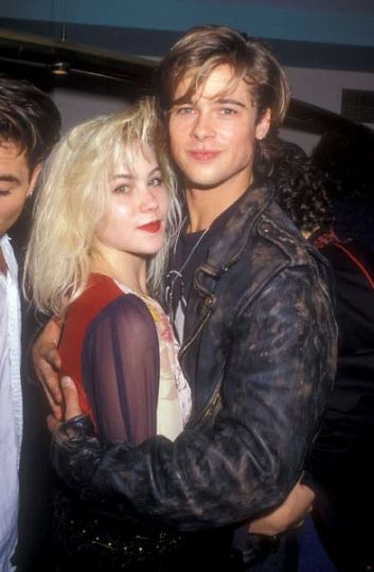 A two-fer: Christina Applegate and Brad Pitt. 