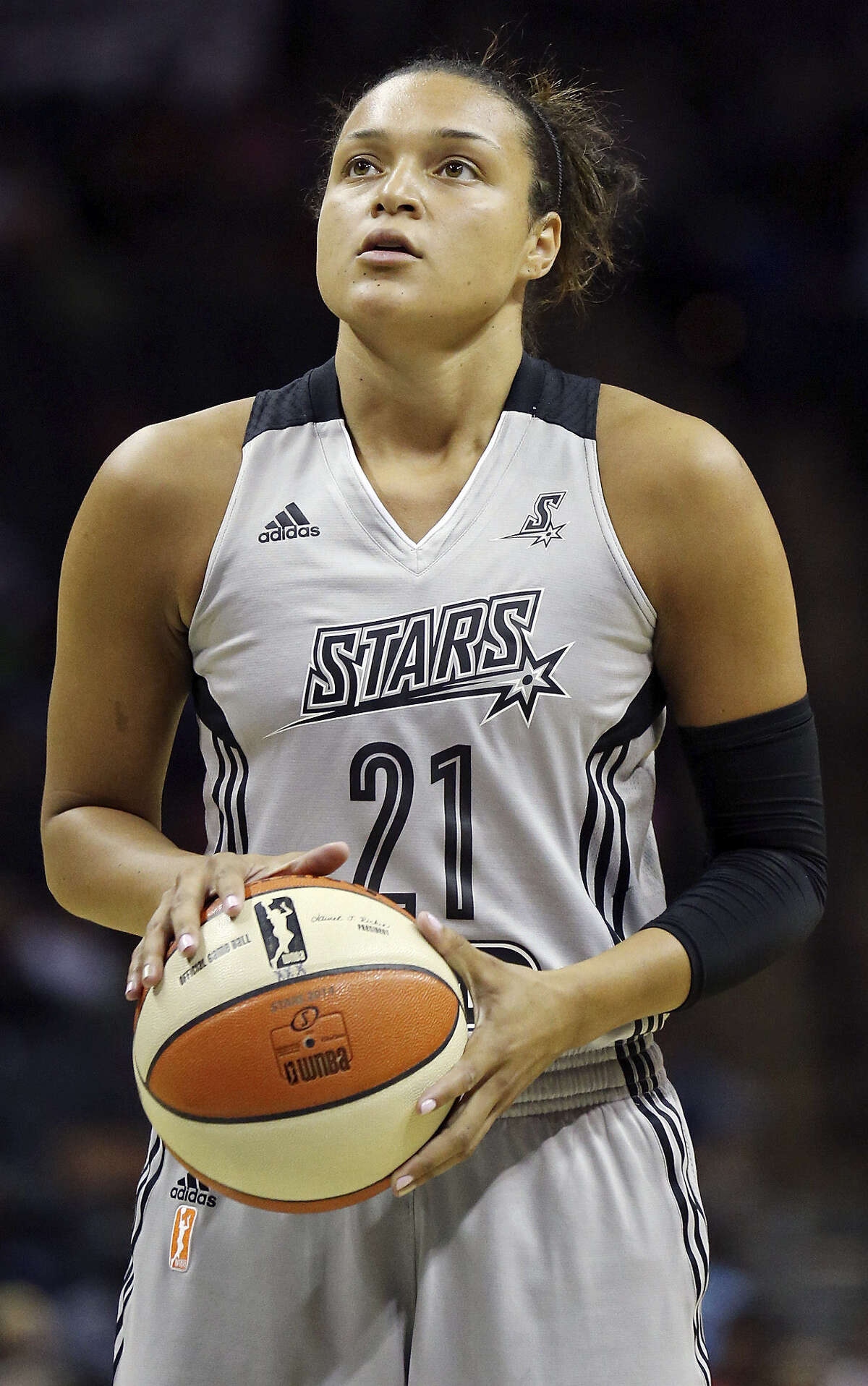 Kayla McBride scored 442 points this season, the most by a Stars rookie since 2003.