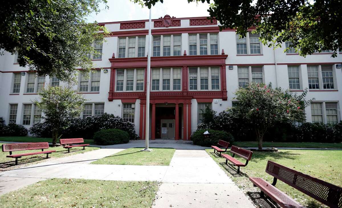 The Phillis Wheatley High School and later EO Smith Junior/Middle School at 1700 Gregg Street, Wednesday, Aug. 27, 2014, in Houston.