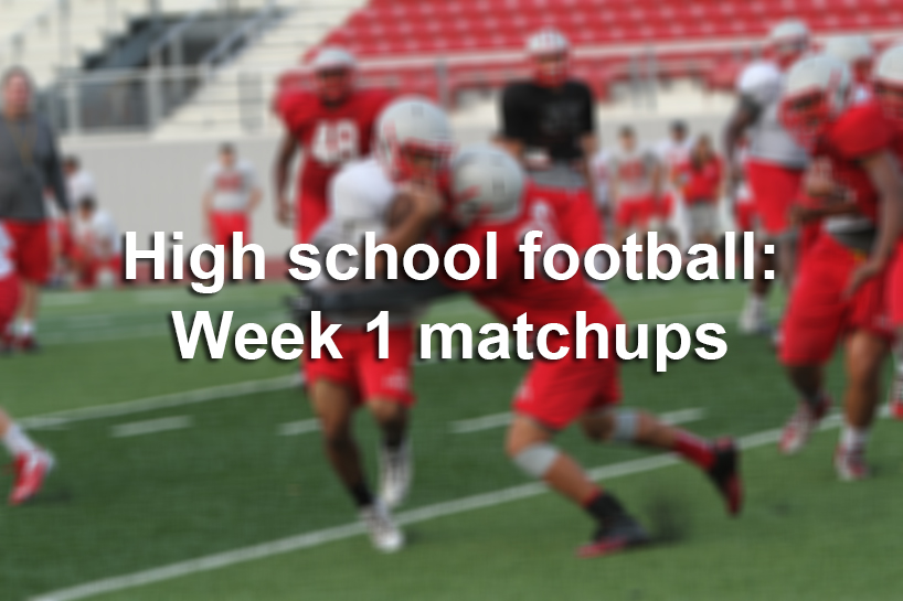 High School Football: Week 1 Matchups