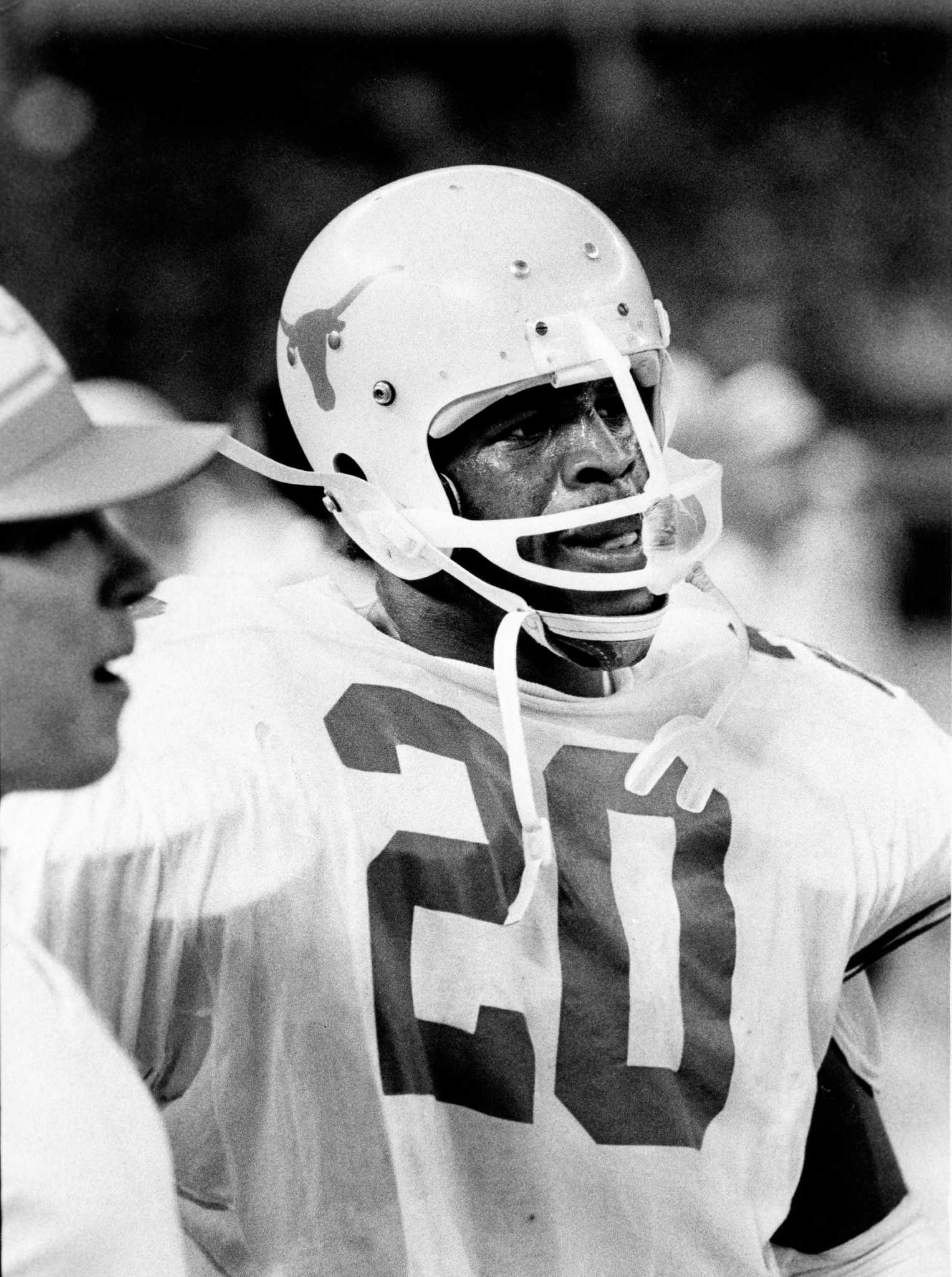 Houston Oilers Hall of Fame running back Earl Campbell (34) before the MLB  game between the Oakland Athletics and the Houston Astros on Wednesday, Sep  Stock Photo - Alamy